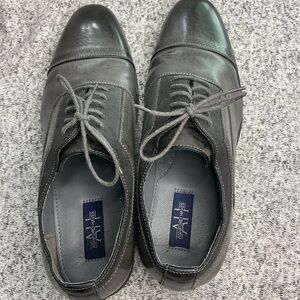 Men's Black Leather Oxfords by Stacy Adams